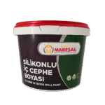 Mareşal asfalt yeşili silikonlu iç cephe boyası kutusu