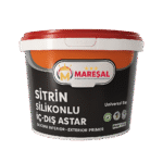 Mareşal Sitrin silikonlu iç-dış astar boya kutusu